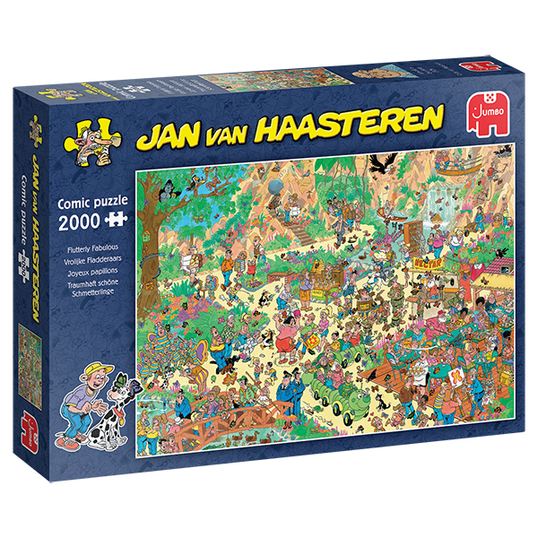 Jan Van Haasteren – Joyeux papillons (2000 pièces) – Jumbo