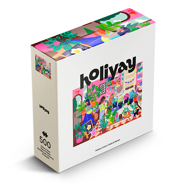 Plantes et fleurs (500 pièces) – Holiyay