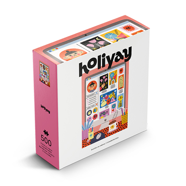 Portofolio en couleurs (1000 pièces) – Holiyay