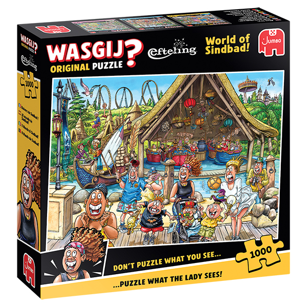 Wasgij Original Efteling -World of Sindbad! (1000 pièces) – Jumbo